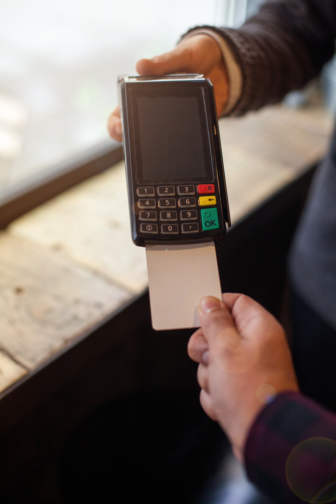 Credit card machine payment